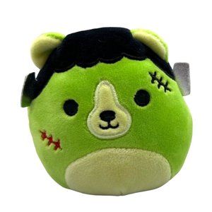 Len the Frankenstein 4" Squishmallows Monster Halloween Plush Stuffed Toy.